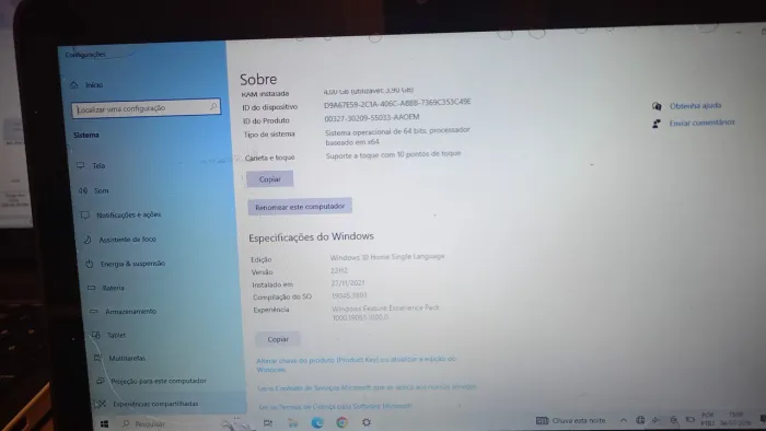 Notebook Excelente R$ 700,00