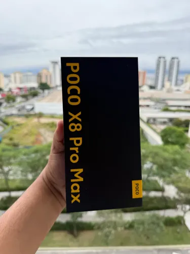 ESSE É O POCO X8 PRO MAX ZERO