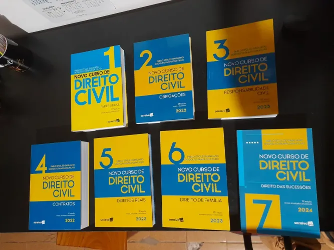 Livro "Novo Curso de Direito Civil"