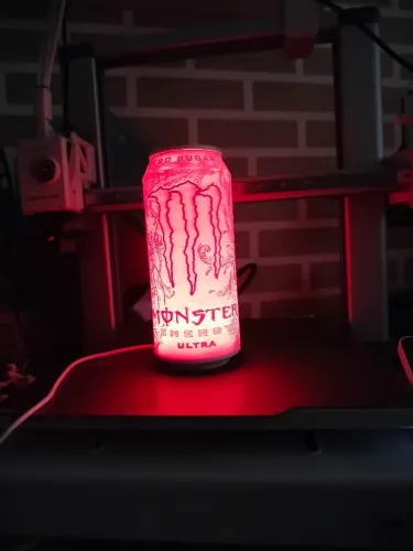 Luminaria monster com controle