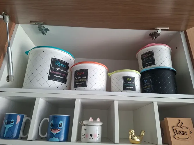 Jogo de mantimentos tupperware original