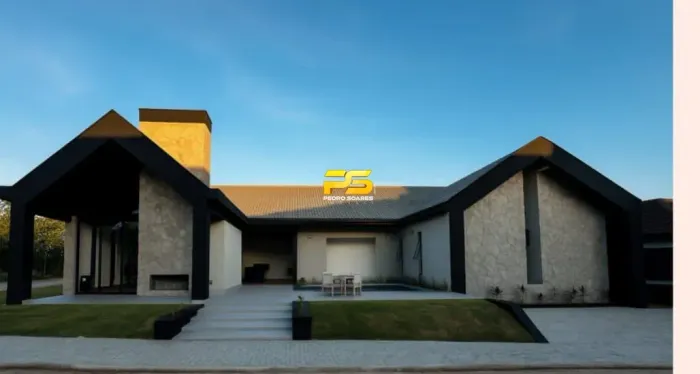 Casa de Alto Padrão à Venda Condomínio Fechado em Bananeiras REF: CA0187
