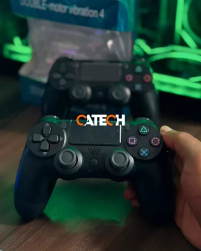 Controle Play 4/PC - Bluetooth (Novo/Caixa)