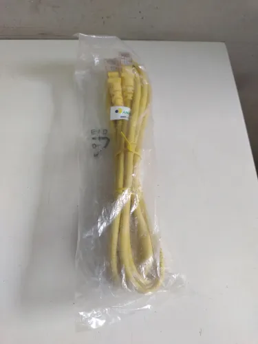 Cabo de rede Patch Cord 1,5 m amarelo