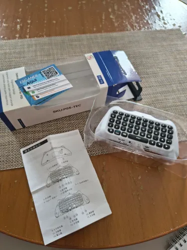 Mini teclado para controle ps5