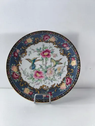 Prato Decorativo Porcelana Japonesa Imari Beija-flor