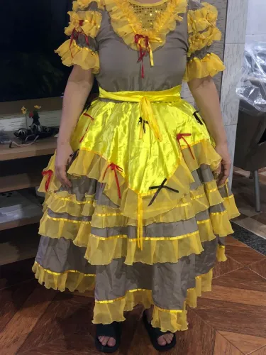Vestido de quadrilha usado apenas 01 dia