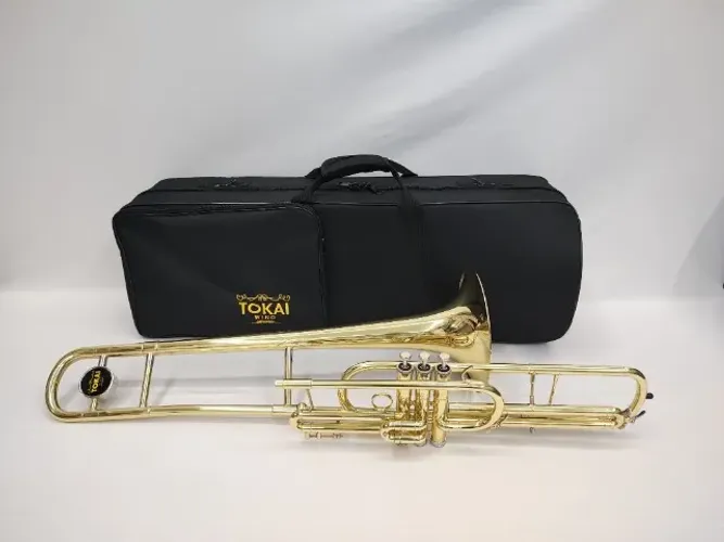 Trombone Curto Tokai TP-201L Sib - Laqueado - NOVO R$3.999 - Parcelo 18x cartão