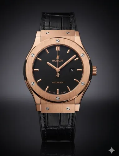Relógio Hublot Automático Premium AAA+ Safira 42mm