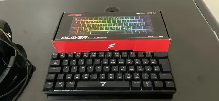 TECLADO MECÂNICO GAMER SUPERFRAME PLAYER RGB - ABNT2