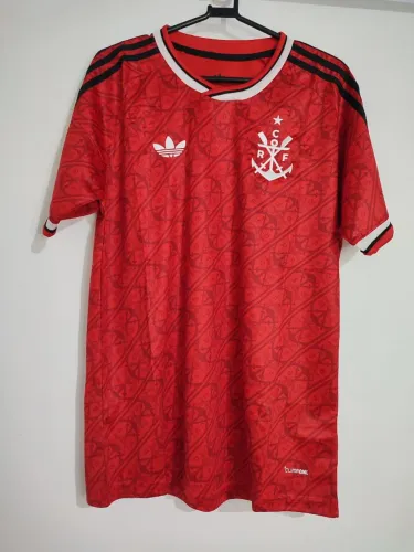 Camisa do Flamengo Third Vermelha terceira Camisa Masculina 2026/27 Lançamento 2026