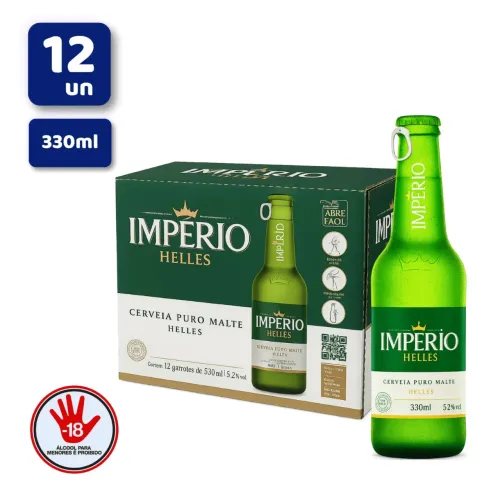 Cerveja império helles
