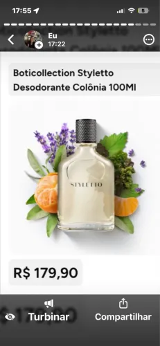 Perfume Styletto do Boticário