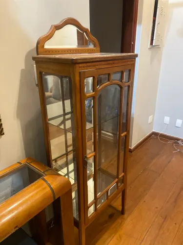 Vendo cristaleira de vidro 60x34x1,40