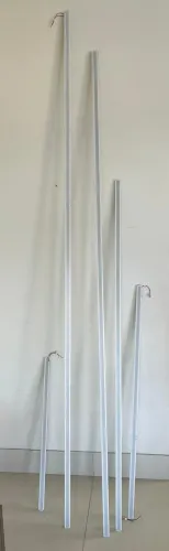Perfil LED Embutir Alumínio 36mm 20W 6000K Branco Frio - Diversos Tamanhos