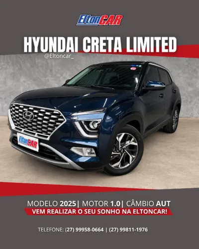 Hyundai Creta Limited 1.0 TB 12V Flex AUT 2025