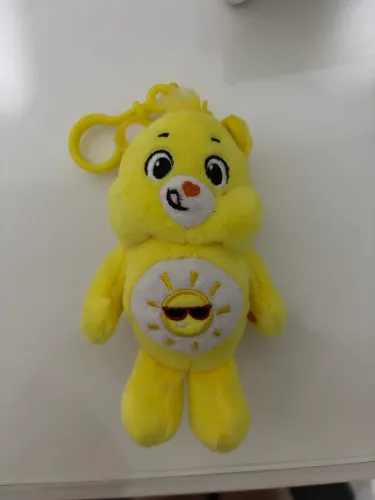 chaveiro ursinhos carinhosos cacau show amarelo
