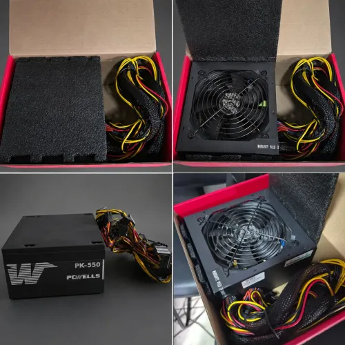 Fonte ATX PCWELLS PK-550 - 550W