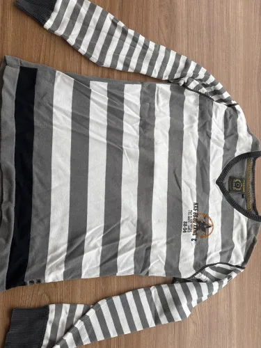 Brechó blusa de tricô masculina L