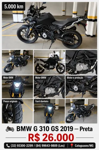 BMW GS 310 - 2019 - Impecável