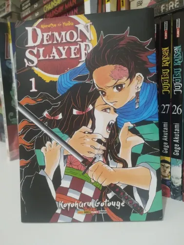 Demon Slayer Mangá Volume 1 Novo 