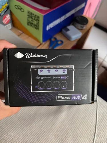 Amplificador De Fone Waldman Ph-4 Phone Hub 4