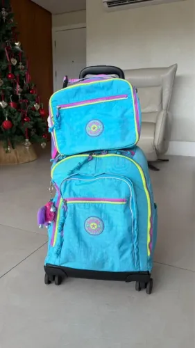 Mochila + lancheira Kipling