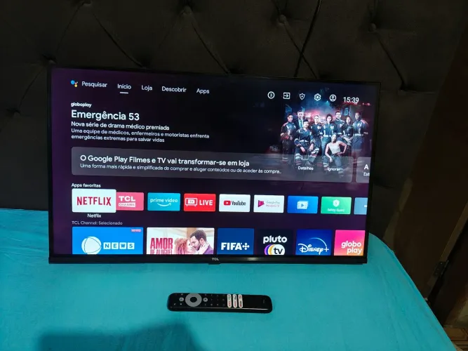 TV SMART Led TCL 32"Wi-fi Comando Voz Bluetooth ENTREGO Goiânia Anápolis Região Parcelo