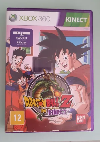Jogo Dragon Ball Z Kinect Xbox 360 Original 
