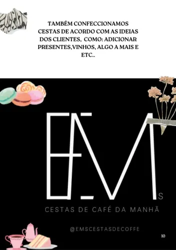 Cestas de Café da manhã, datas especiais e etc.