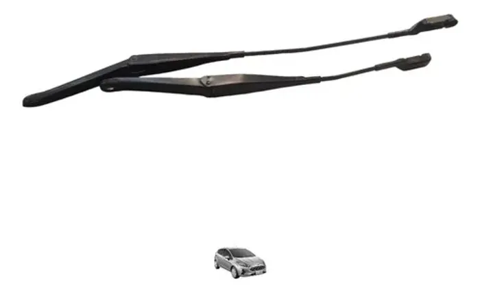 Kit Braço Haste Limpador New Fiesta 1.6 16v 12 18 Dianteiro
