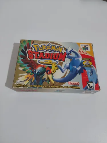 Fita pokémon stadium 2 Nintendo 64 cartucho N64