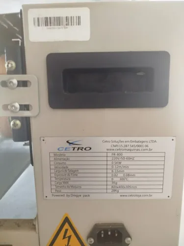 Seladora Automática Continua Horizontal Sa800