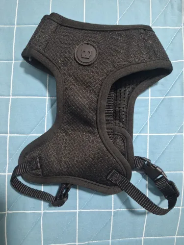 Peitoral para Cachorros Air Mesh Ajustável Preto