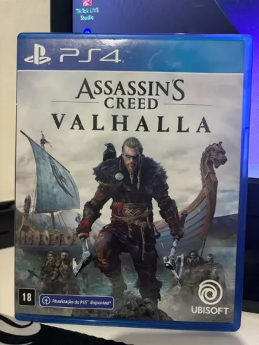 Jogo zero só pegar e jogar, foi usado poucas vezes ,Assassins Creed Valhalla para PlaySta