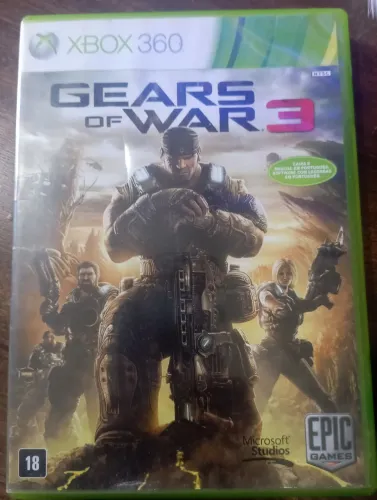 Gears of War 3-XBOX 360- Completo