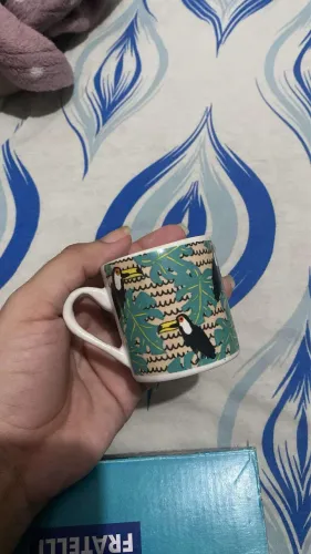 Xícaras com bandeja 85ml 