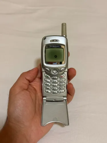 Celular Vintage Samsung Easy STH-N375 de 2002 - Colecionador
