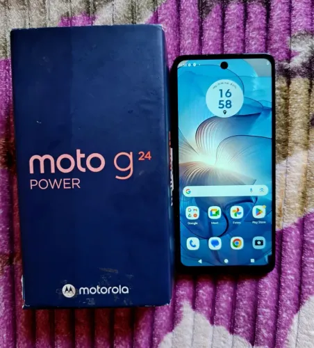 Motorola Moto G24 Power 128gb excelente ENVIO COM OLX PAY