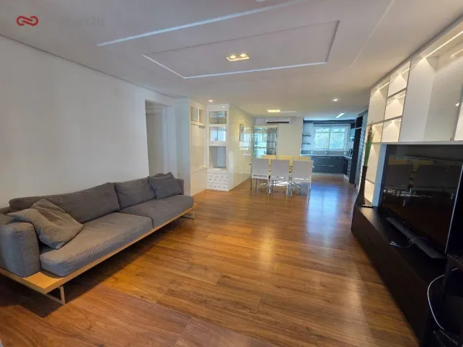 Apartamento com 2 dormitórios para alugar, 115 m² por R$ 9.065/mês - Centro - Florianópoli