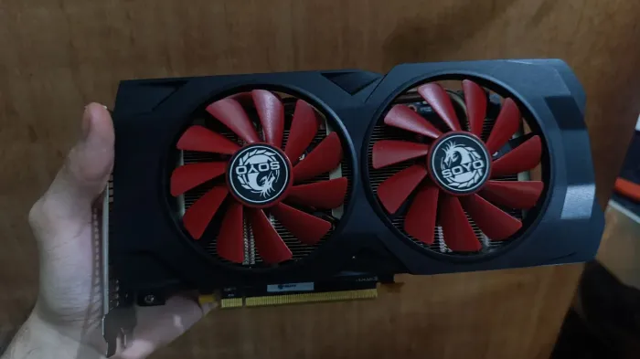RX 580 8GB SOYO DUAL FAN RED 