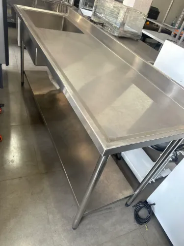 Pia de inox 2 metros