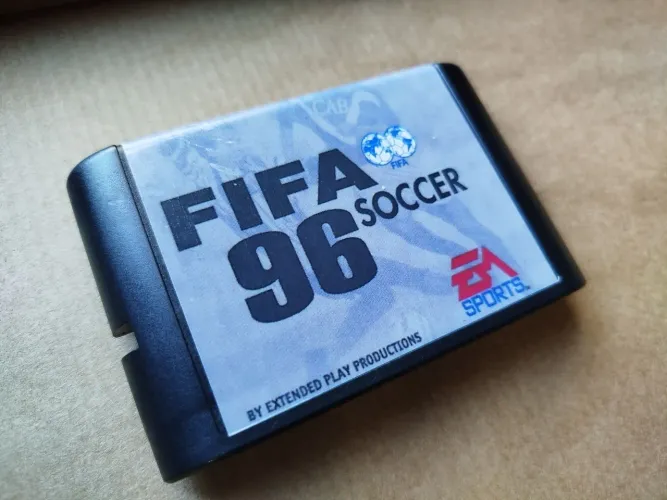 Fifa Soccer 96: Cartucho para Mega Drive, Sega Gênesis