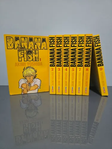 Mangá banana fish vols avulsos (valor da unidade) - leia a descrição