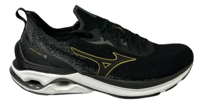 Tênis Masculino Original Mizuno Wave Mirai 6 Preto BR 42 Usado Ótimo Estado