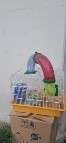 Gaiola média/ grande pra Hamster.