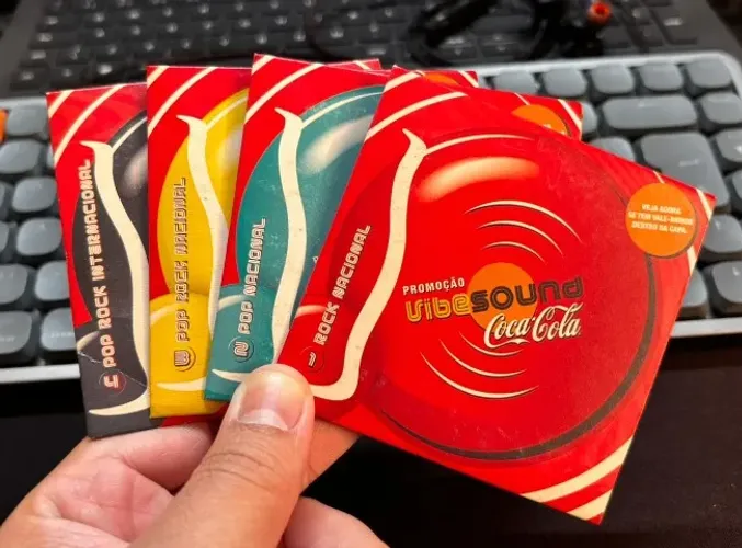 Coleção CD's Cola-Cola - Vibe Sound