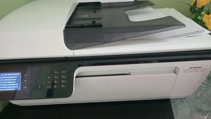 Impressora hp sem os cartuchos!