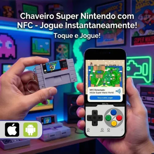 Cartucho Chaveiro NFC , para jogar direto no celular 