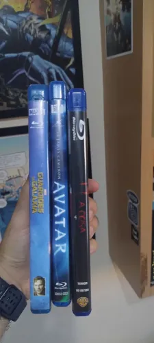 Blu-rays - Avatar, Guardiões da Galáxia, It (A Coisa)